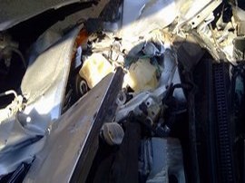 2013 TOYOTA PRIUS SILVER, V MODEL, 1.8L, AT.  Z24906